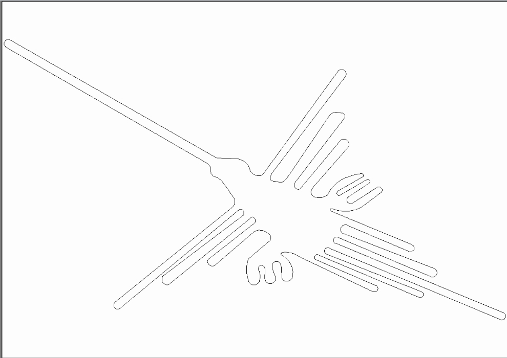 Línea de Nazca colibrí