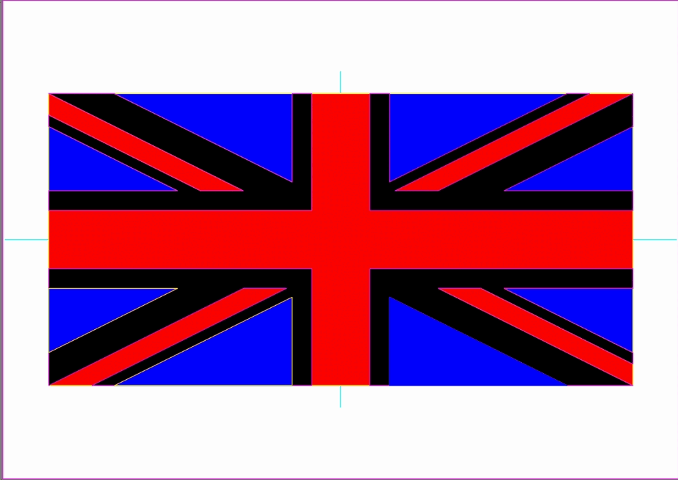 Detailed flag in AutoCAD Download CAD free (26.79 KB) Bibliocad