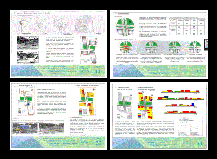 Morphological and functional and spatial analysis of the intersection of Av. San Borja Sur and Av. San Luis (San Borja)