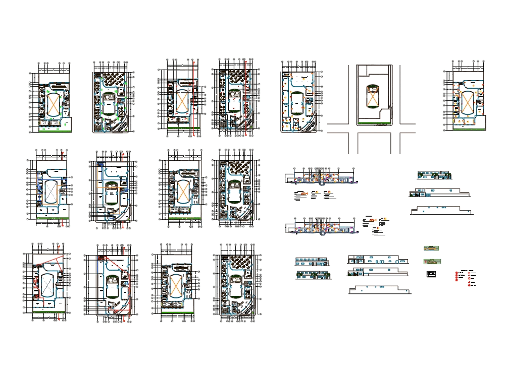 Daycare in AutoCAD Download CAD free (2.09 MB) Bibliocad