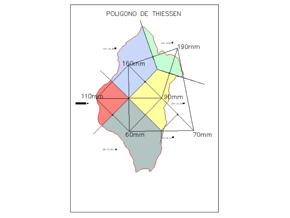 Thiessen-Polygon