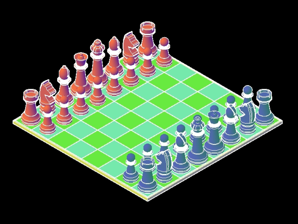 3d chess board.