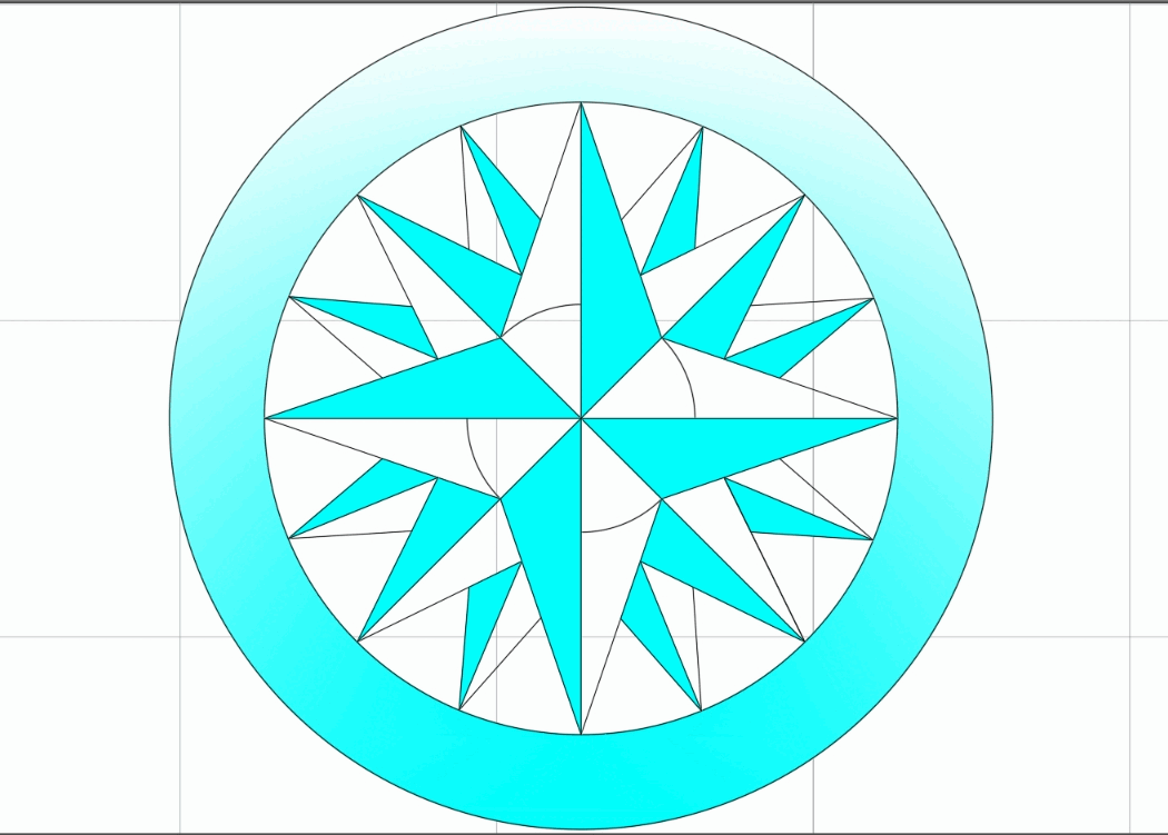 2D star