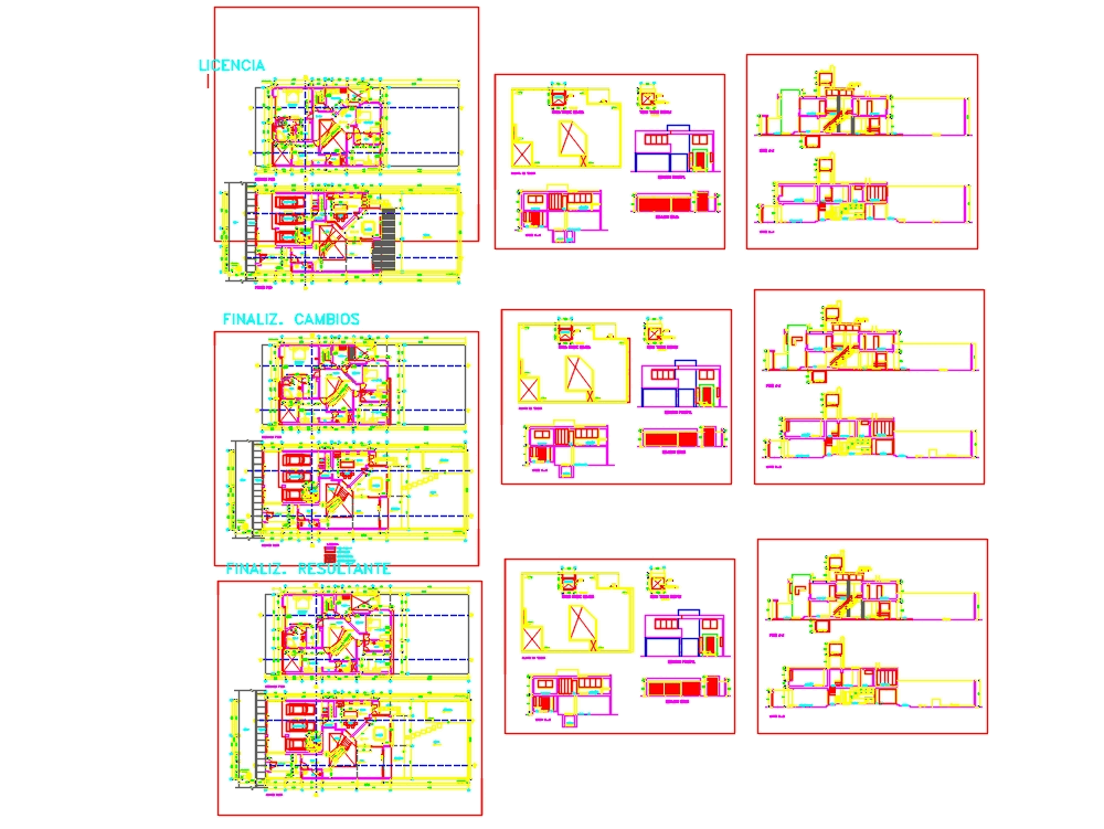 Einfamilienhaus in AutoCAD | CAD Download (669.4 KB) | Bibliocad