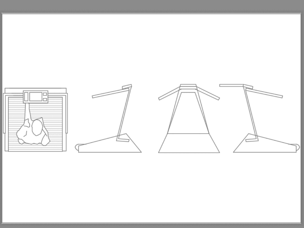 2d walker in AutoCAD Kostenlos CAD herunterladen (12.45 KB) Bibliocad