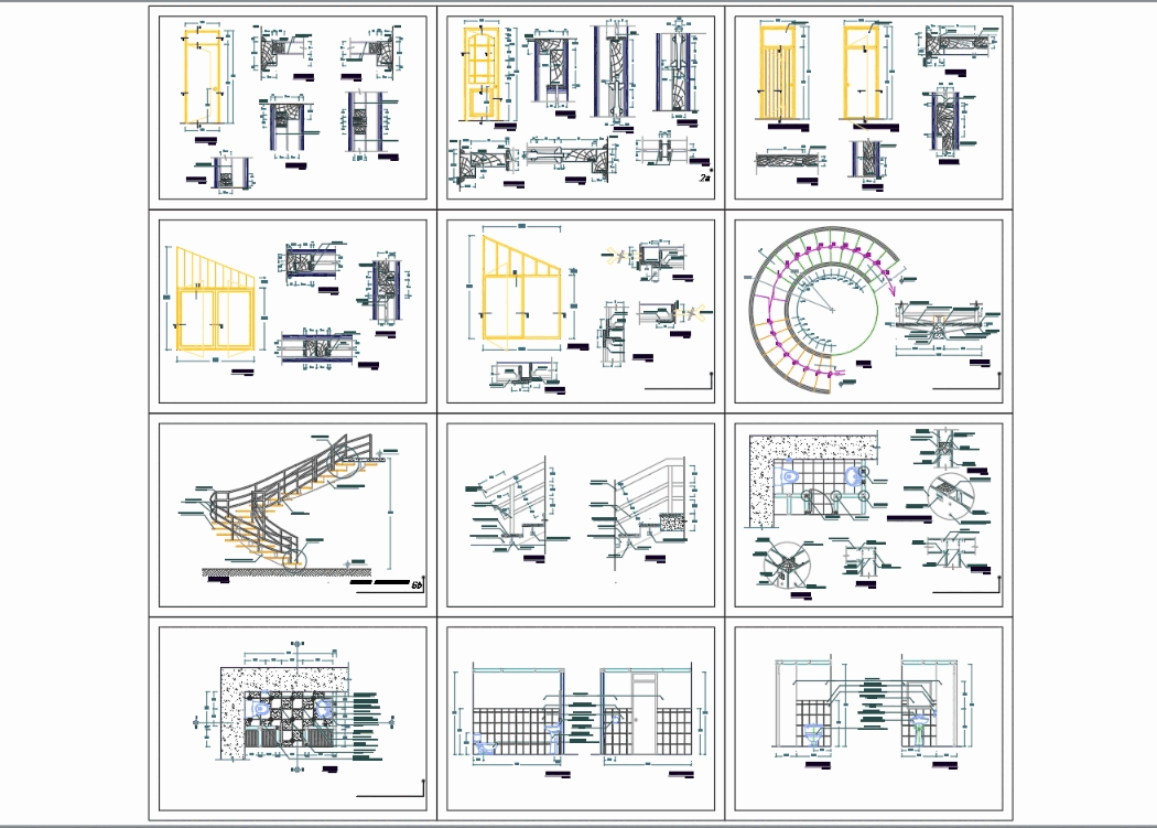 Detalles Constructivos En Autocad Descargar Cad Kb Bibliocad