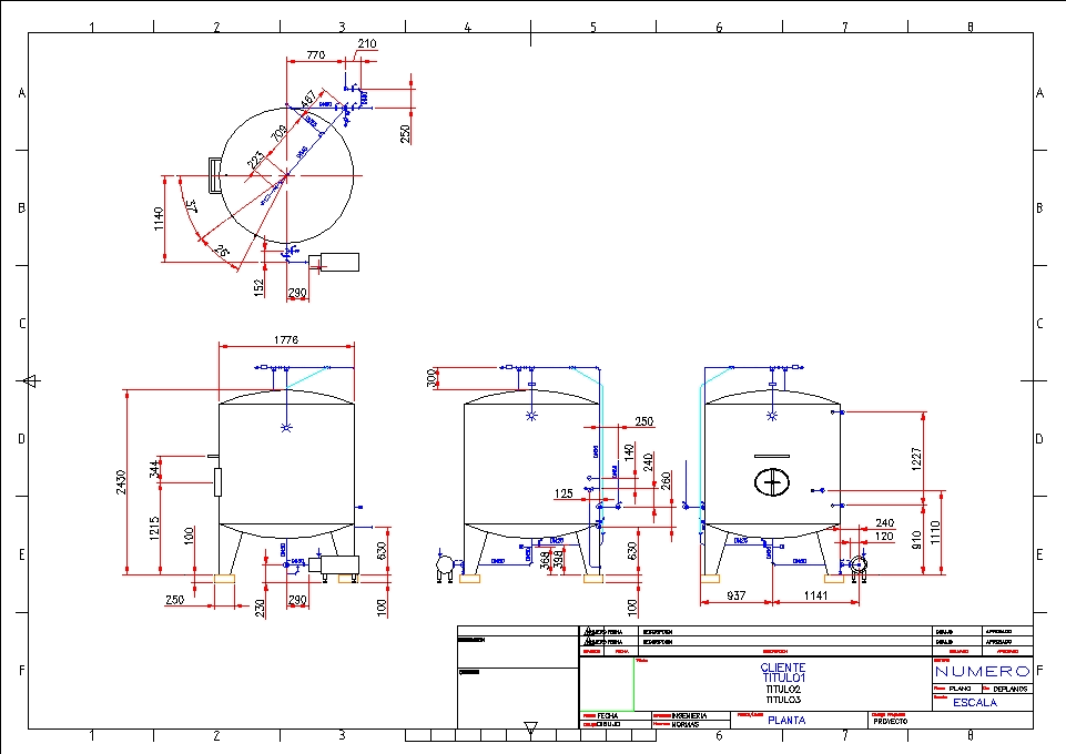 Buffer Tank Drawing at Dennis Sweeney blog