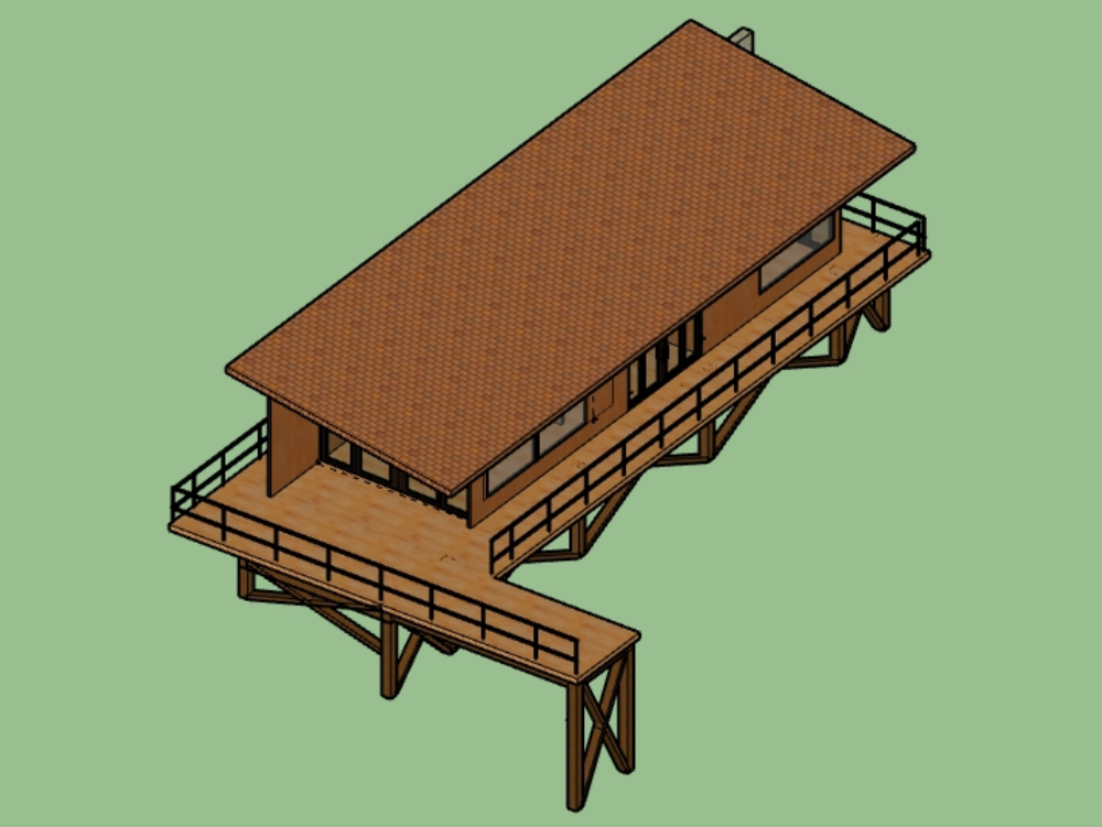Casa de madeira