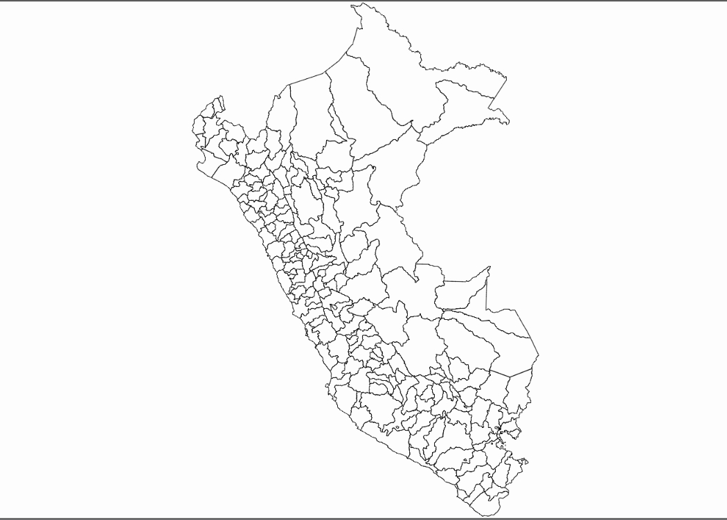 Perú mapa 