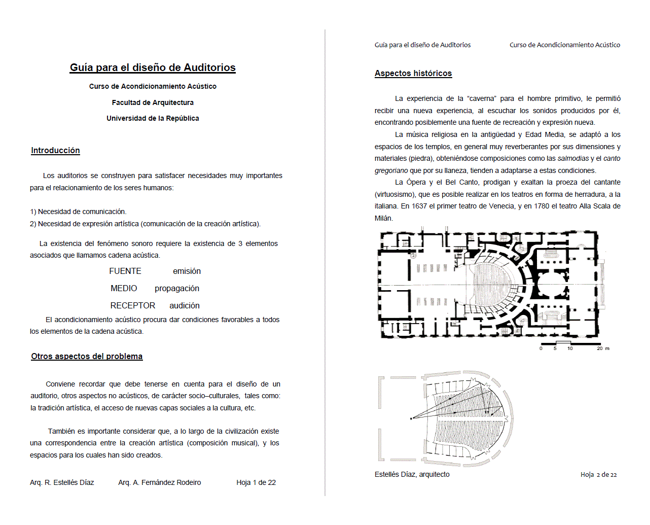 Guide to design Auditoriums