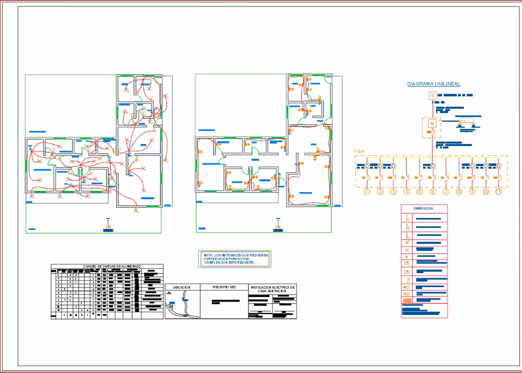 House plan electrical room