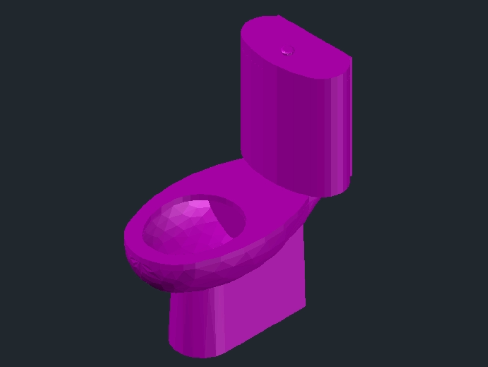 toilette 3d