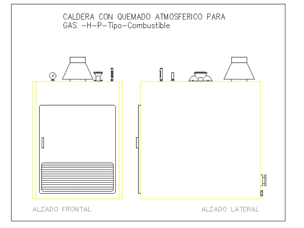 Caldera En AutoCAD | Descargar CAD Gratis (28.76 KB) | Bibliocad