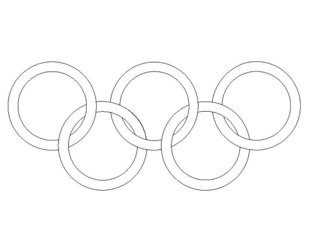 Logo der Olympischen Spiele