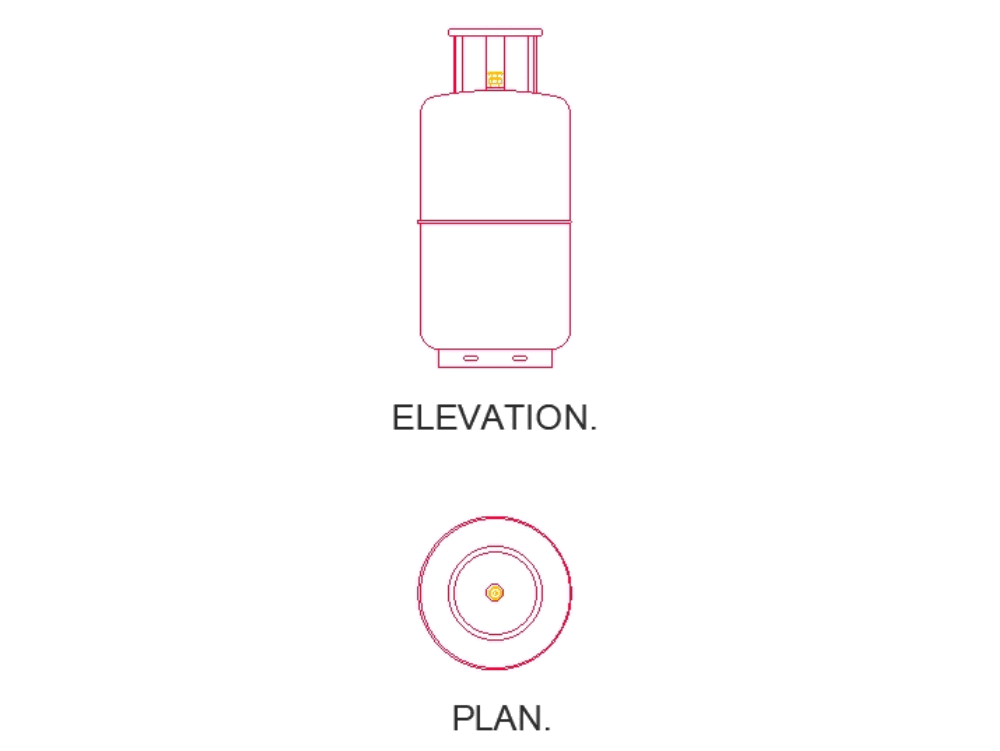 3d cylinder,liquid gas bottle in AutoCAD | CAD (32.55 KB ... electrical plan house 