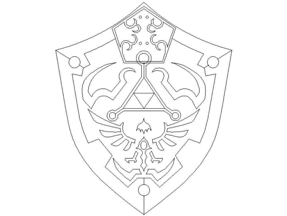 Zelda legend logo