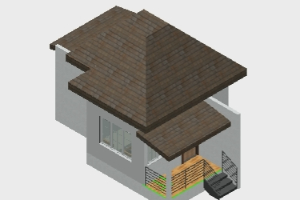 Protótipo de habitação pequena