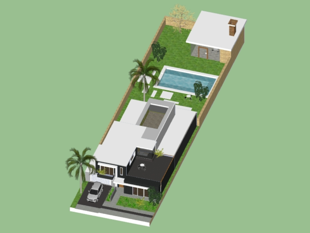 3D MODERN HOUSING