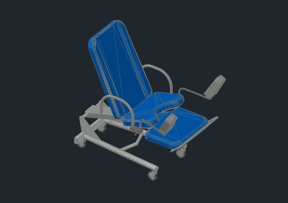 cadeira de digitalização 3D