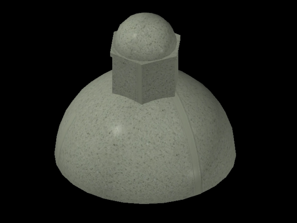 Kuppel in 3D