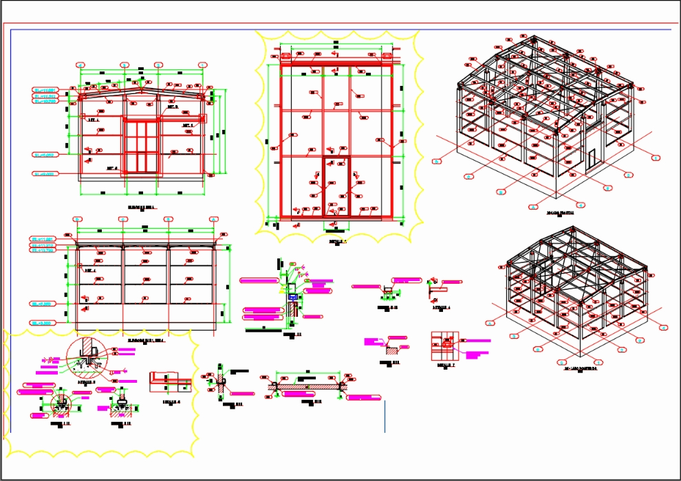 Fire Sprinklers Pump House In AutoCAD | CAD library