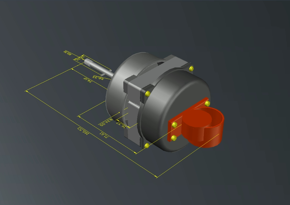 3D-Lüftermotor