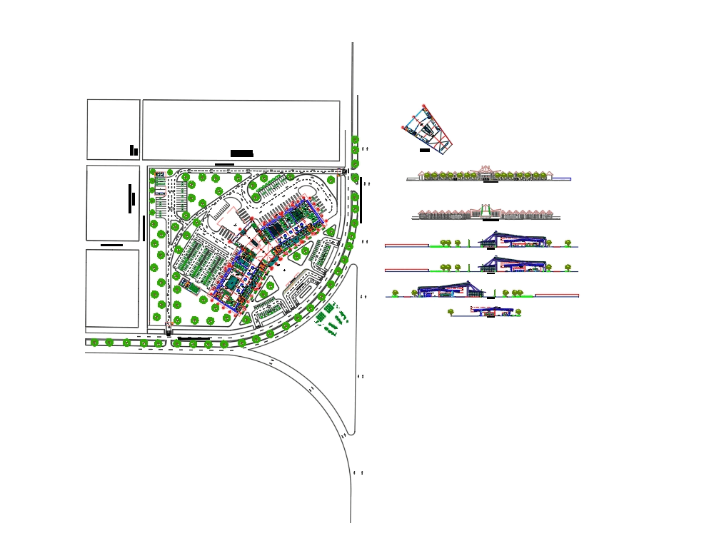 Bus station
