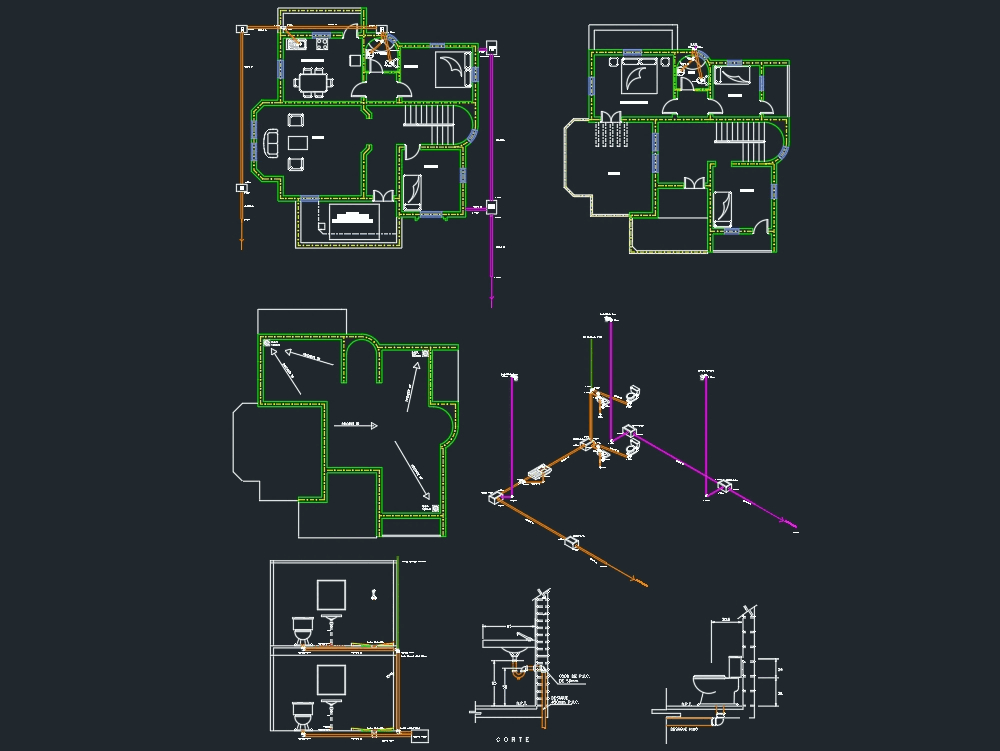 Чертежи сантехники dwg