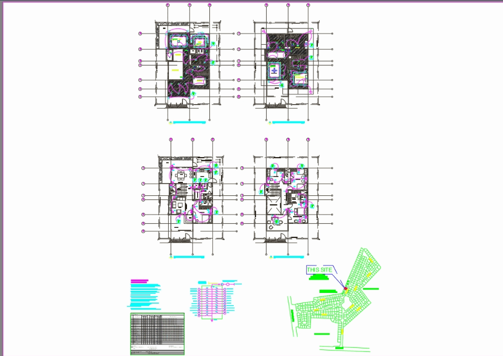 Electrical plan in AutoCAD Download CAD free (222.34 KB 