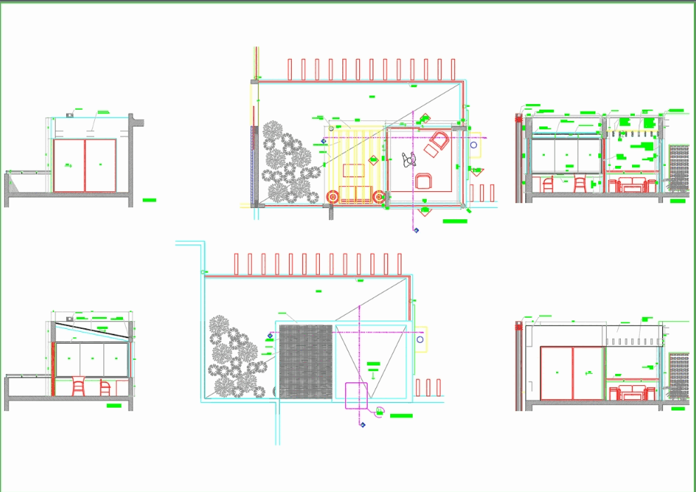Pergolas detail in AutoCAD | CAD download (249.07 KB ... sample of electrical plan 