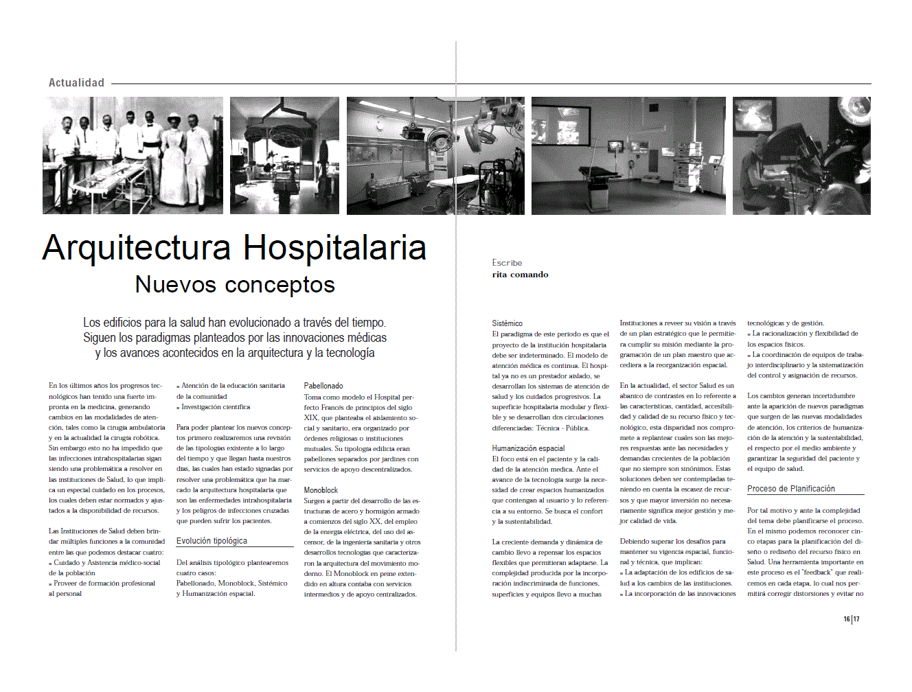 Modern hospitals