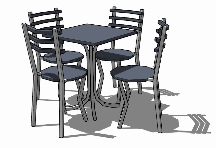 Mesa de jantar 3D