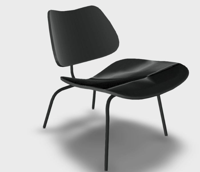 Eames Lounge Chair Metal pernas