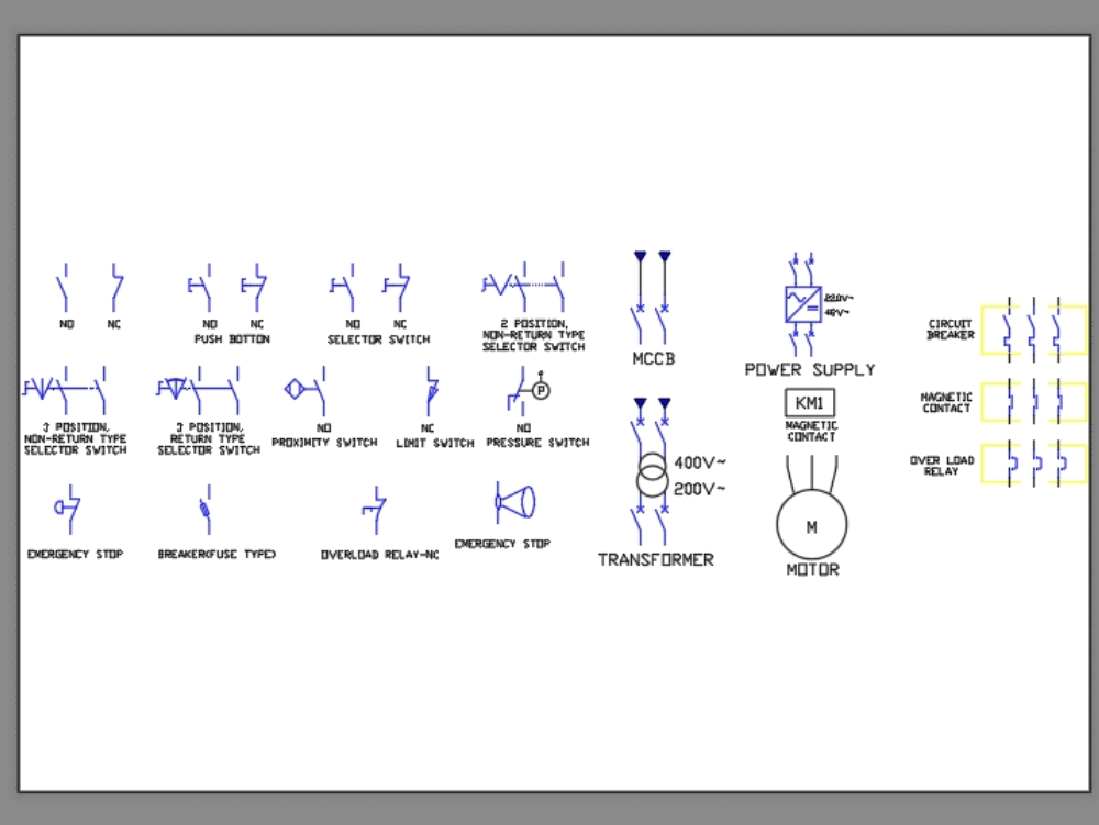 Símbolo eléctrico en AutoCAD | Descargar CAD gratis (68.87 ... wiring a duplex 