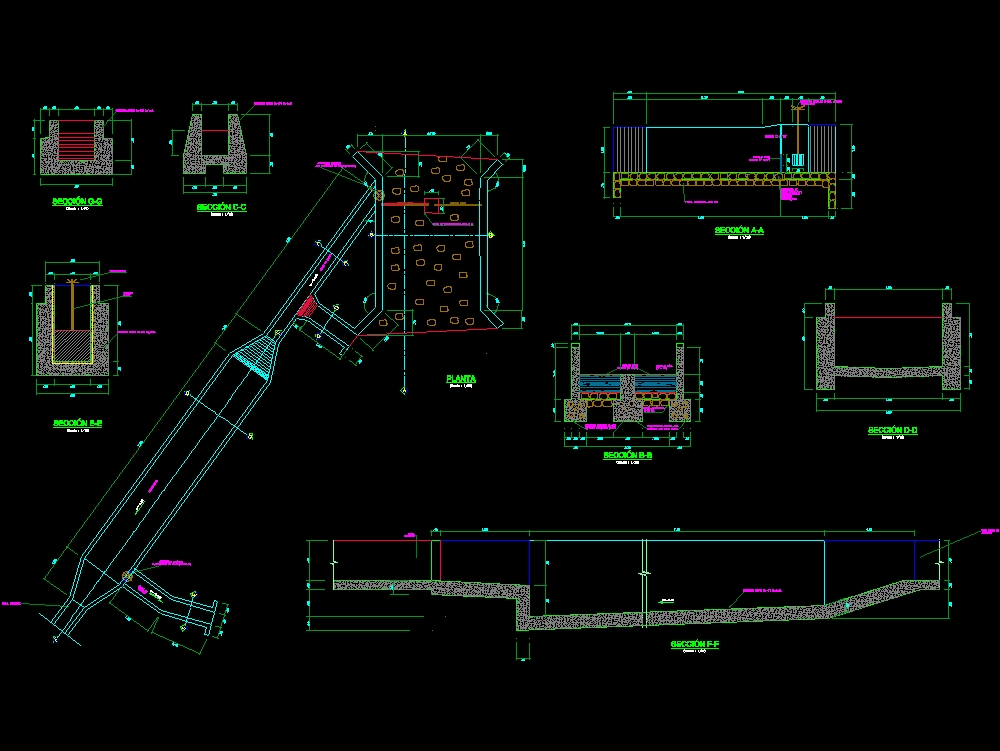 Чертеж с размерами dwg