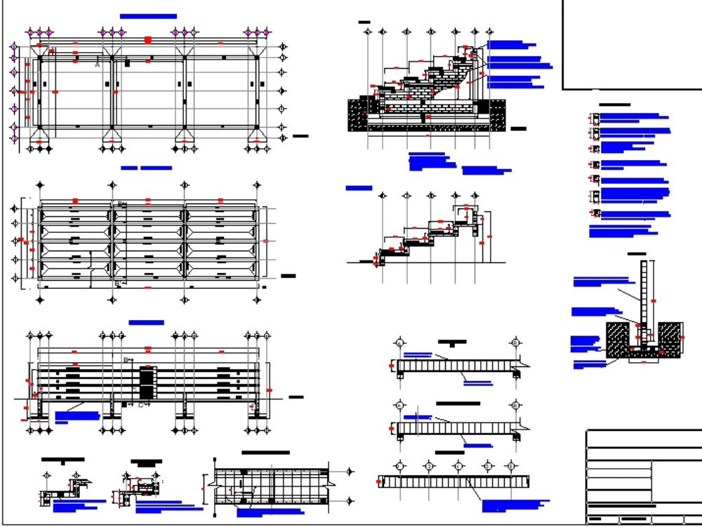 Modulo De Gradas De Concreto Para Canchas 3 03 Mb Bibliocad