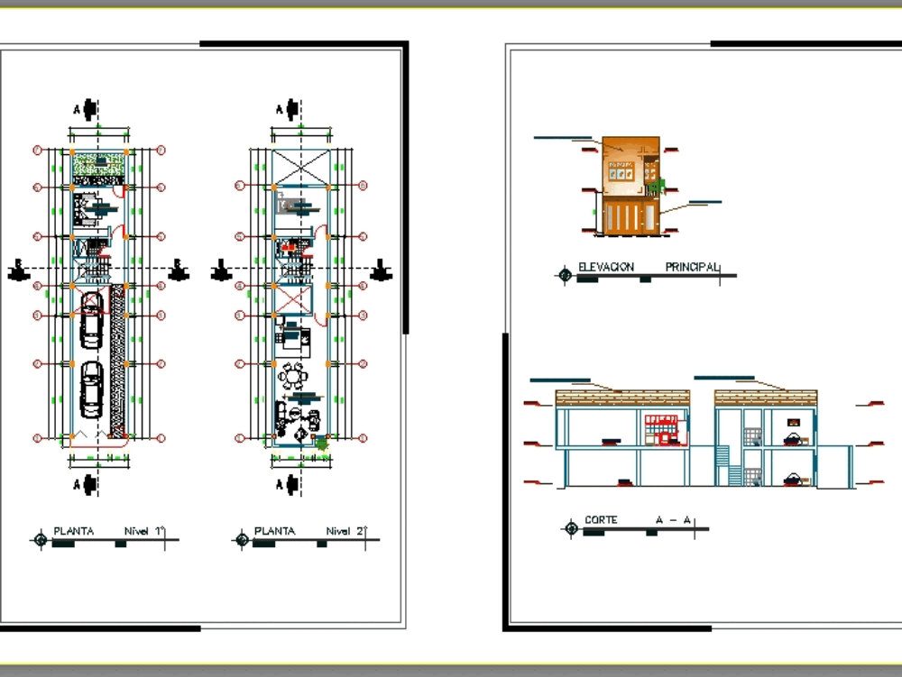 Habitação Em Autocad Baixar Cad Grátis 316 02 Kb Bibliocad