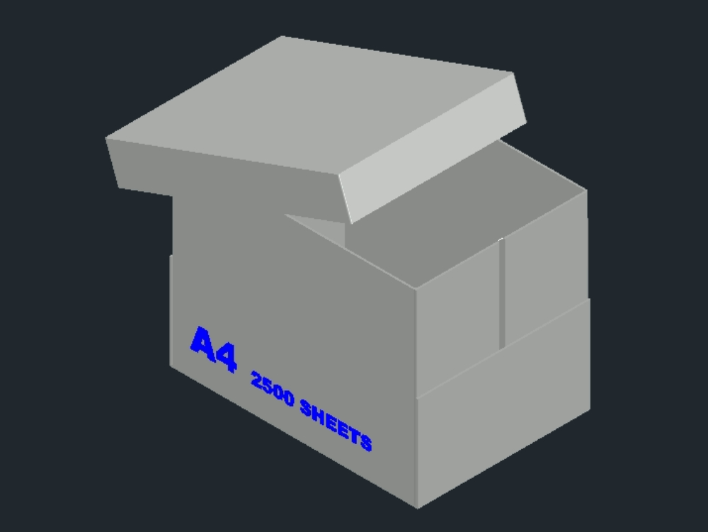 Caja 3D