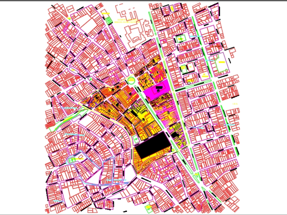 Urban analysis of the laykakota neighborhood in puno