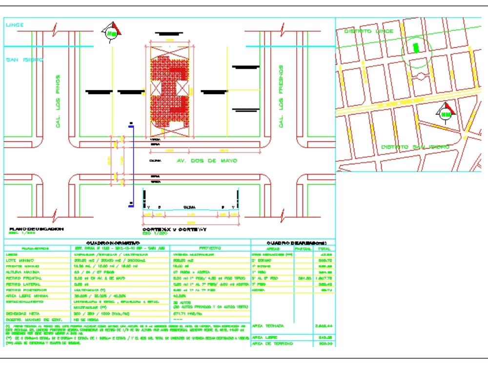 Plane Multifamily Building location