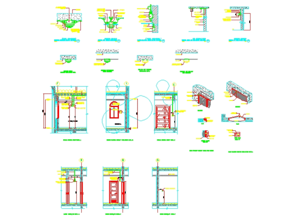 Several electrical details in AutoCAD | CAD (1.06 MB ... electrical generator diagram 