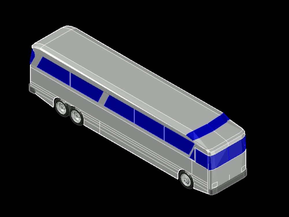 ônibus em 3d