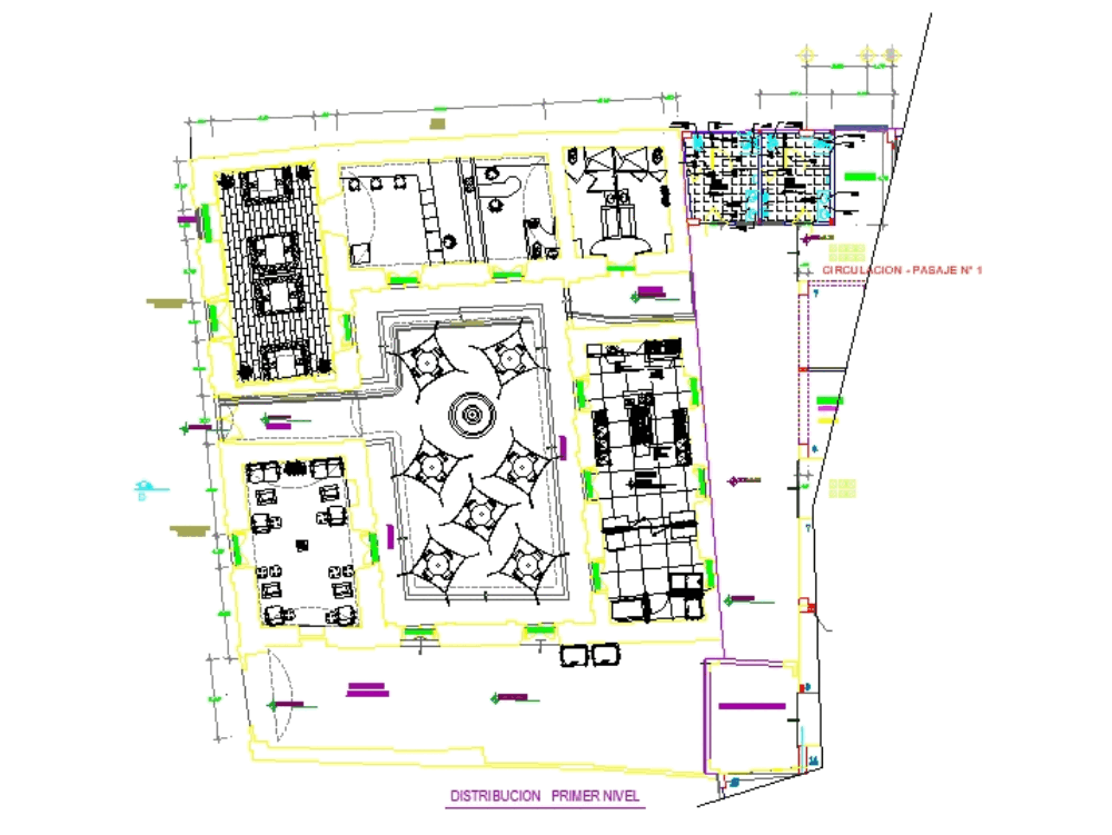 Cafeteria plan project level and blueprint (1.05 MB 