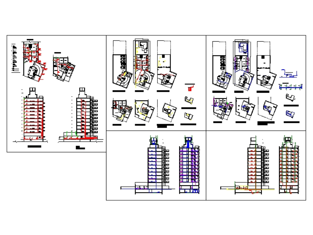 Edificio multifamiliar de 11 niveles