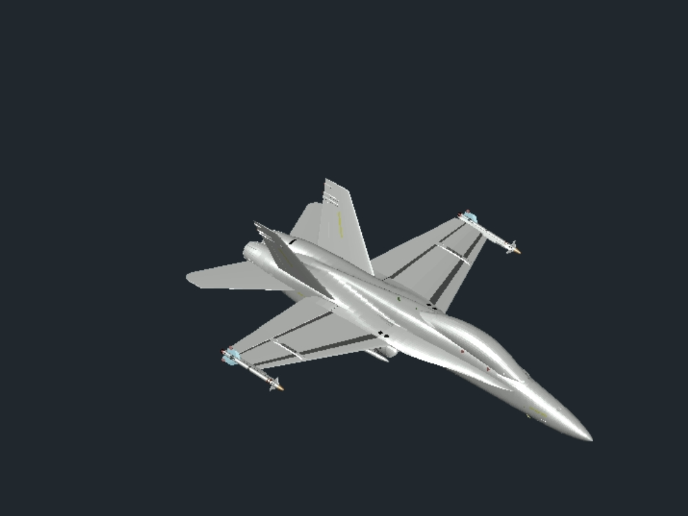 Jet plane - 3D