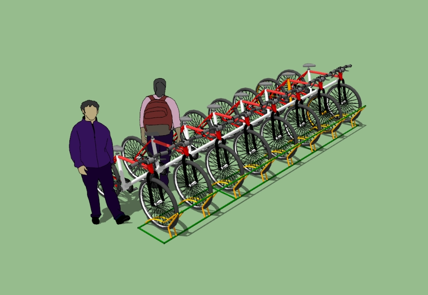 Parqueadero de bicicletas