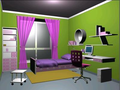 3D Bedroom