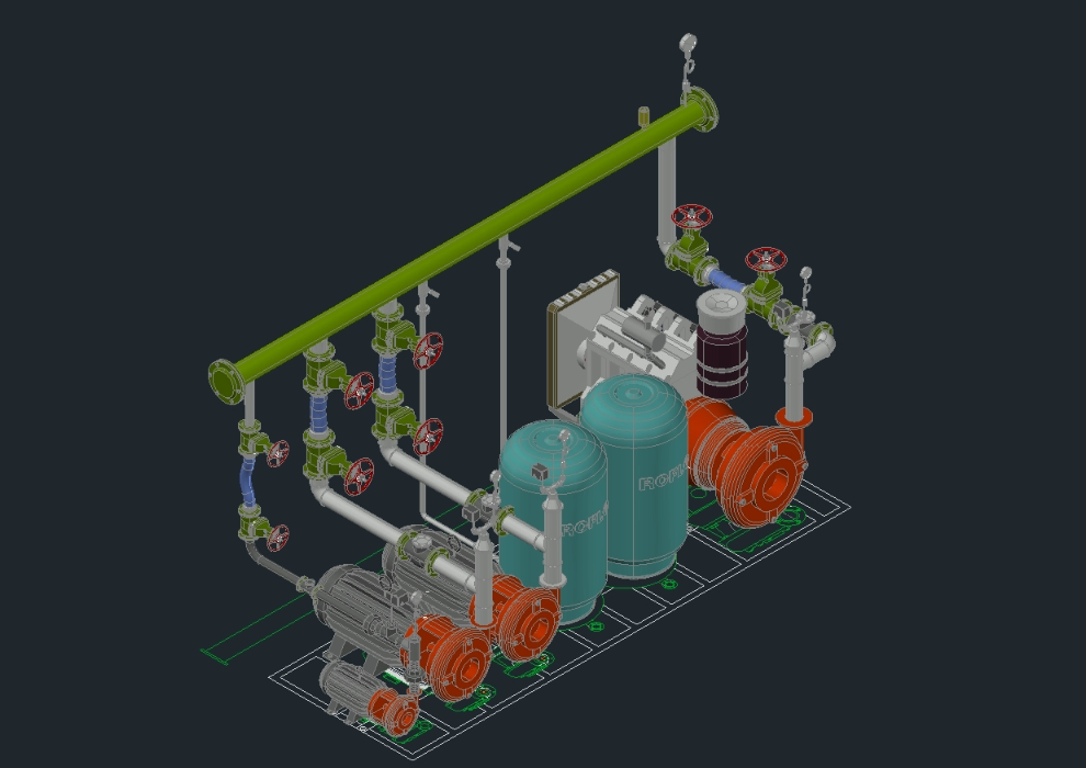 3d pumping equipment