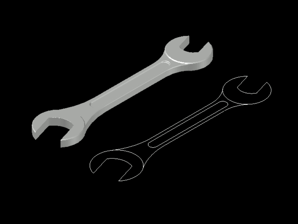 3d wrench. 