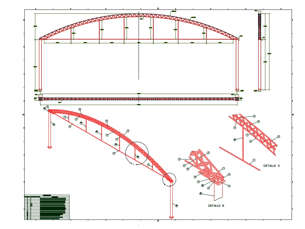 ARCOS OF INDUSTRIAL BUILDINGS